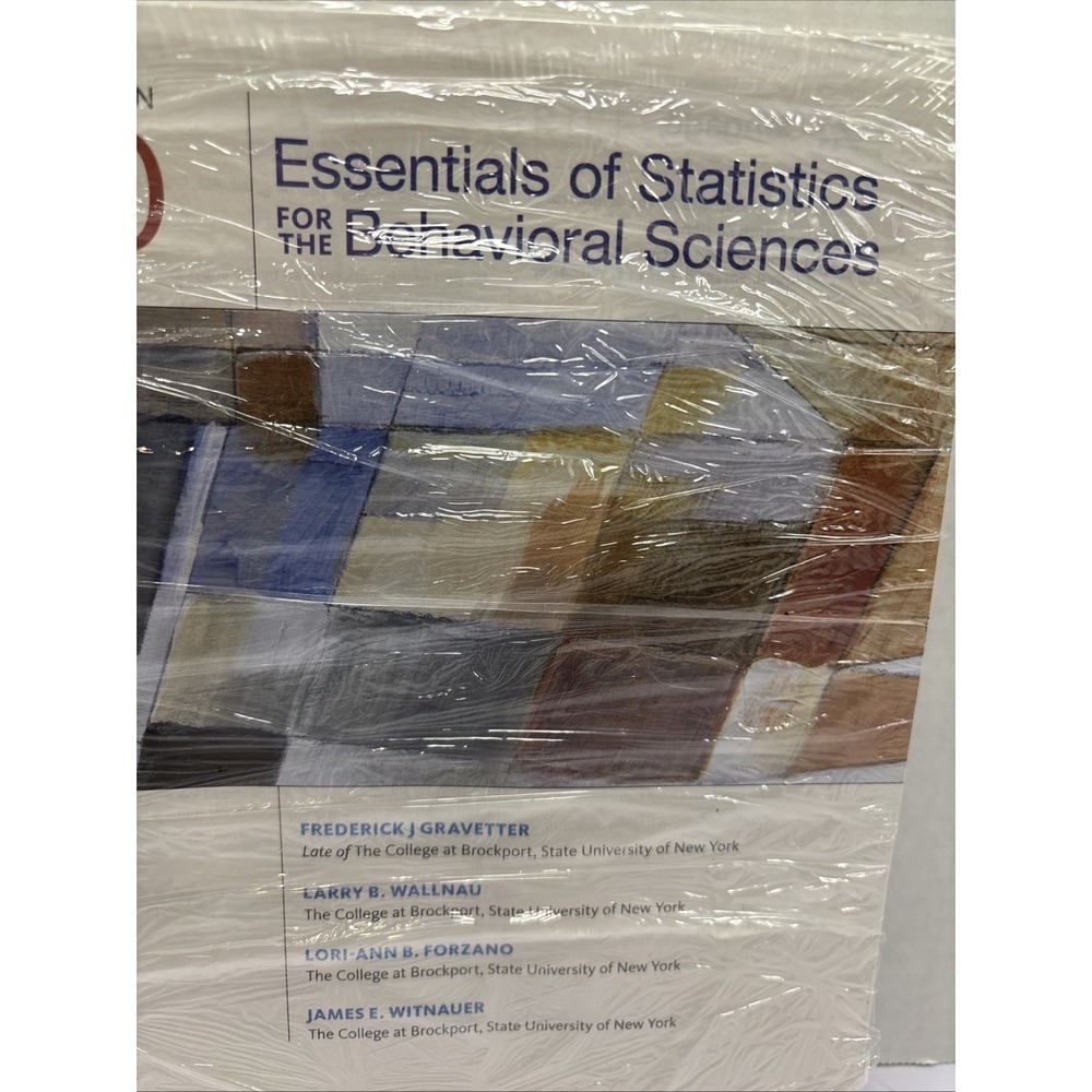 Essentials of Statistics for the Behavioral Sciences 10E Brand New - Picture 3 of 4
